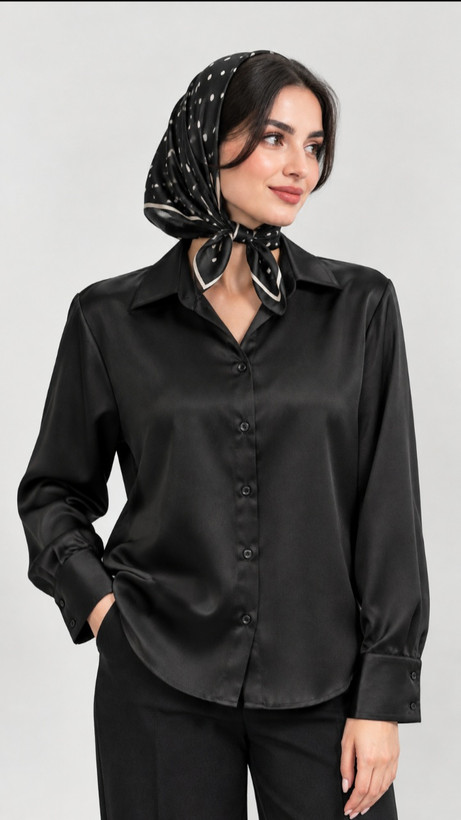 شومیز ساتن کد ۴۰۵۰۴